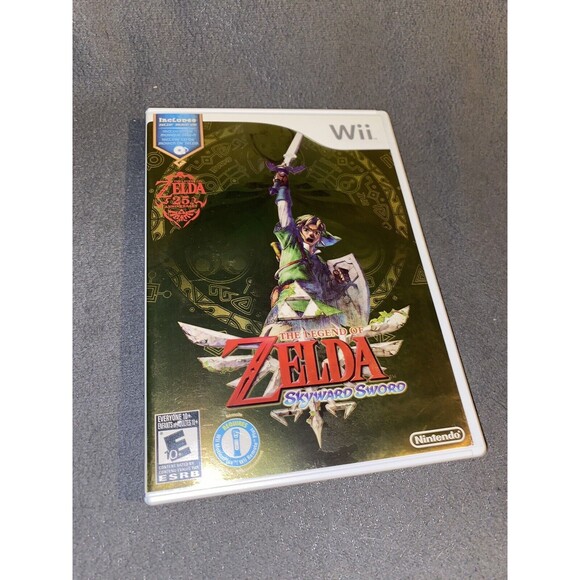 The Legend of Zelda: Skyward Sword (Nintendo Wii, 2011) Complete CIB Tested + CD - Picture 2 of 8